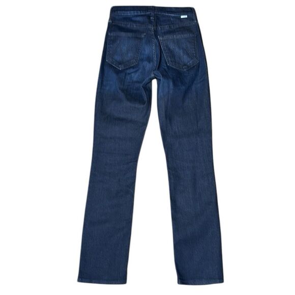 MOTHER women’s 24 the mid rise dazzler ankle jeans in now or never dark Wash - Picture 8 of 8